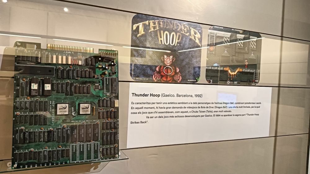 Thunder Hoop, Gaelco (1992). Foto: Alex Roca, Museu del Joguet de Catalunya.