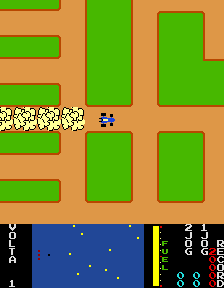 La versión de Tecnidiver tiene un formato de pantalla vertical, coincidiendo con la versión modificada por Electro Game.
